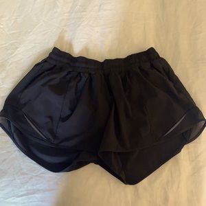 Hotty Hot Lululemon black shorts